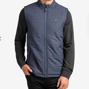 Travis Matthew Vest. Navy Blue. Size L.